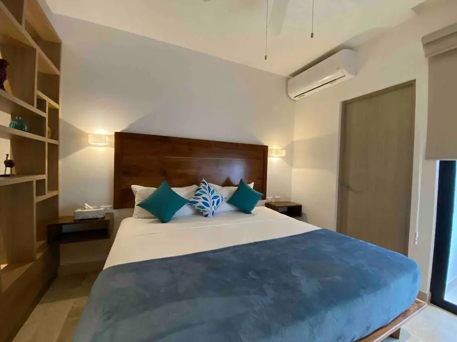 Lägenhet Hermosa Suite Con Increibles Vistas Desde El Roof! Playa del Carmen